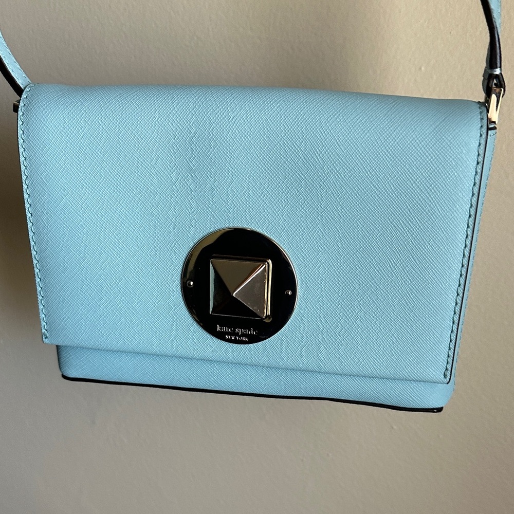 Kate Spade Light Blue Crossbody Bag / LIKE NEW